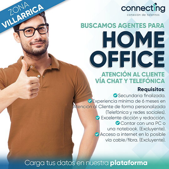 AGENTES HOME OFFICE - VILLARRICA